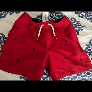 Polo Ralph Lauren boys swim trunks size 7.